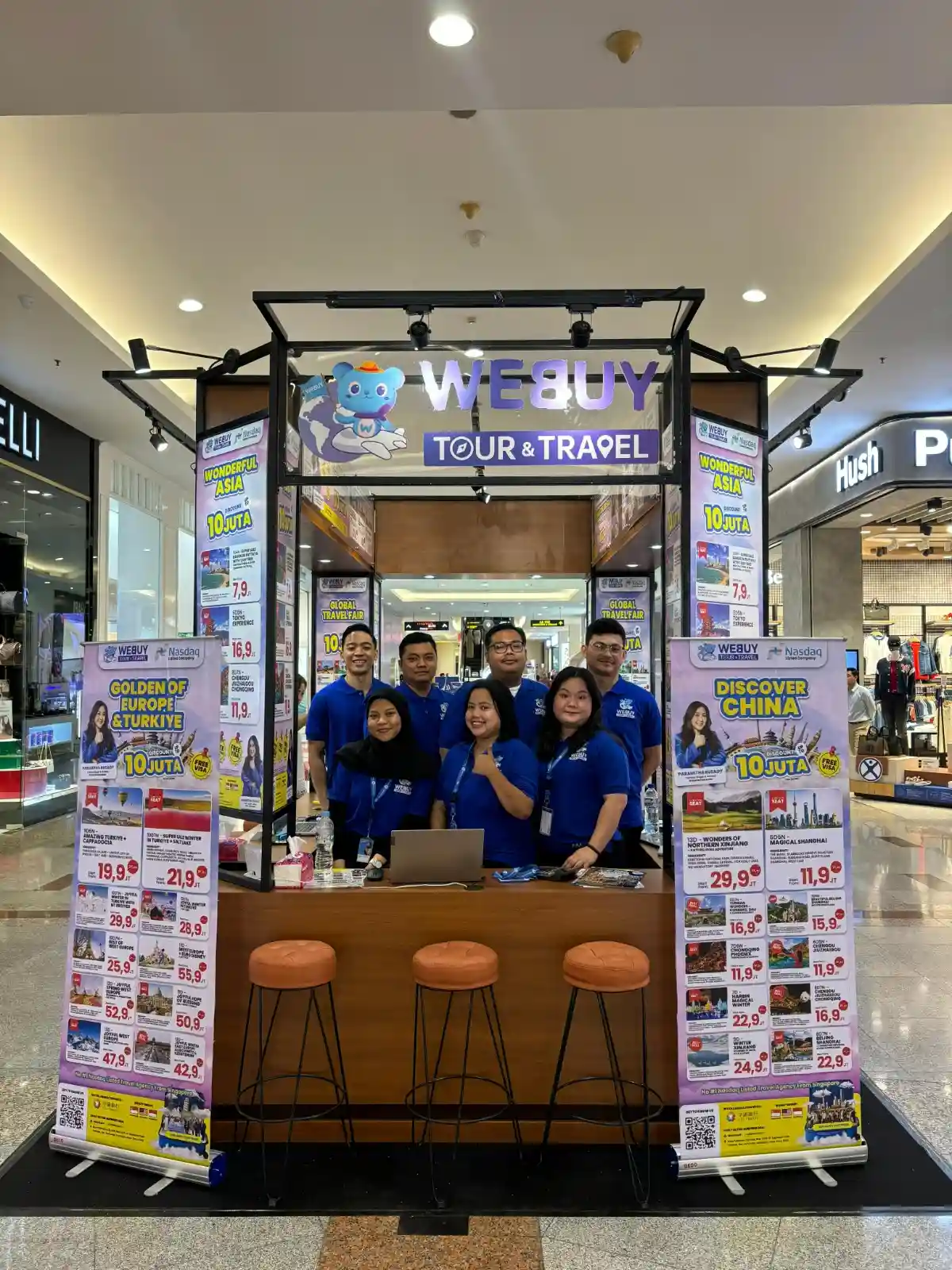Kaos Event Booth WEBUY